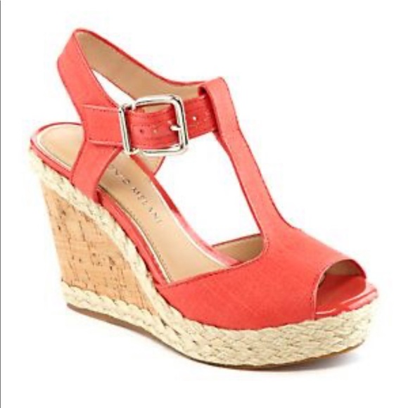 ANTONIO MELANI Shoes - Antonio Melani “Yardley” T-Strap Wedges